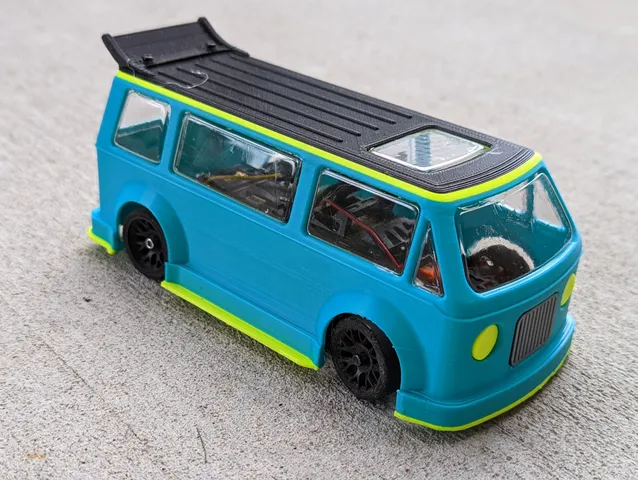 Mini-z van bus body