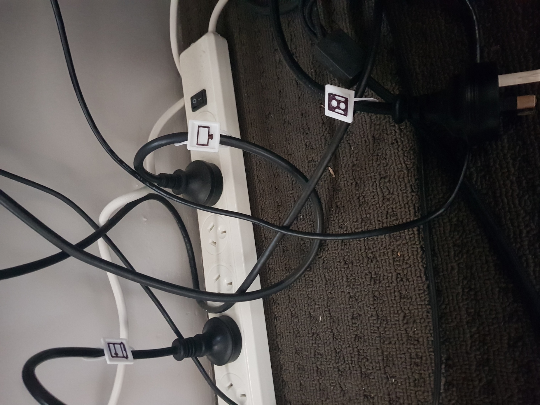 Cable labels by brooke Download free STL model Printables com Cable labels by brooke Download free STL model Printables com
