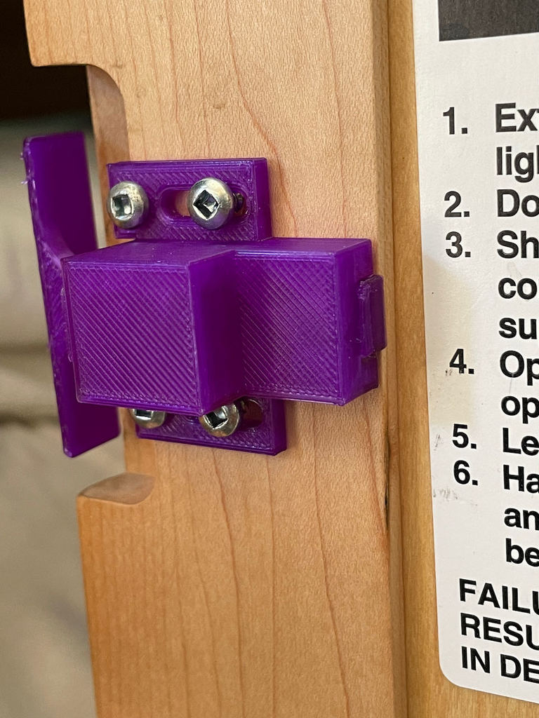 Roadtrek RV Cabinet Latch by Angelo | Download free STL model