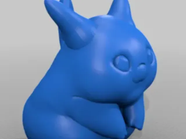 Botero Pikachu - Chubby Pikachu