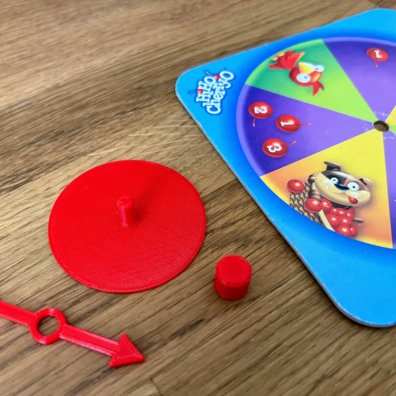 Hi Ho Cherry-O Board Game Replacement Spinner 2007 