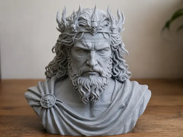 Hades Statue