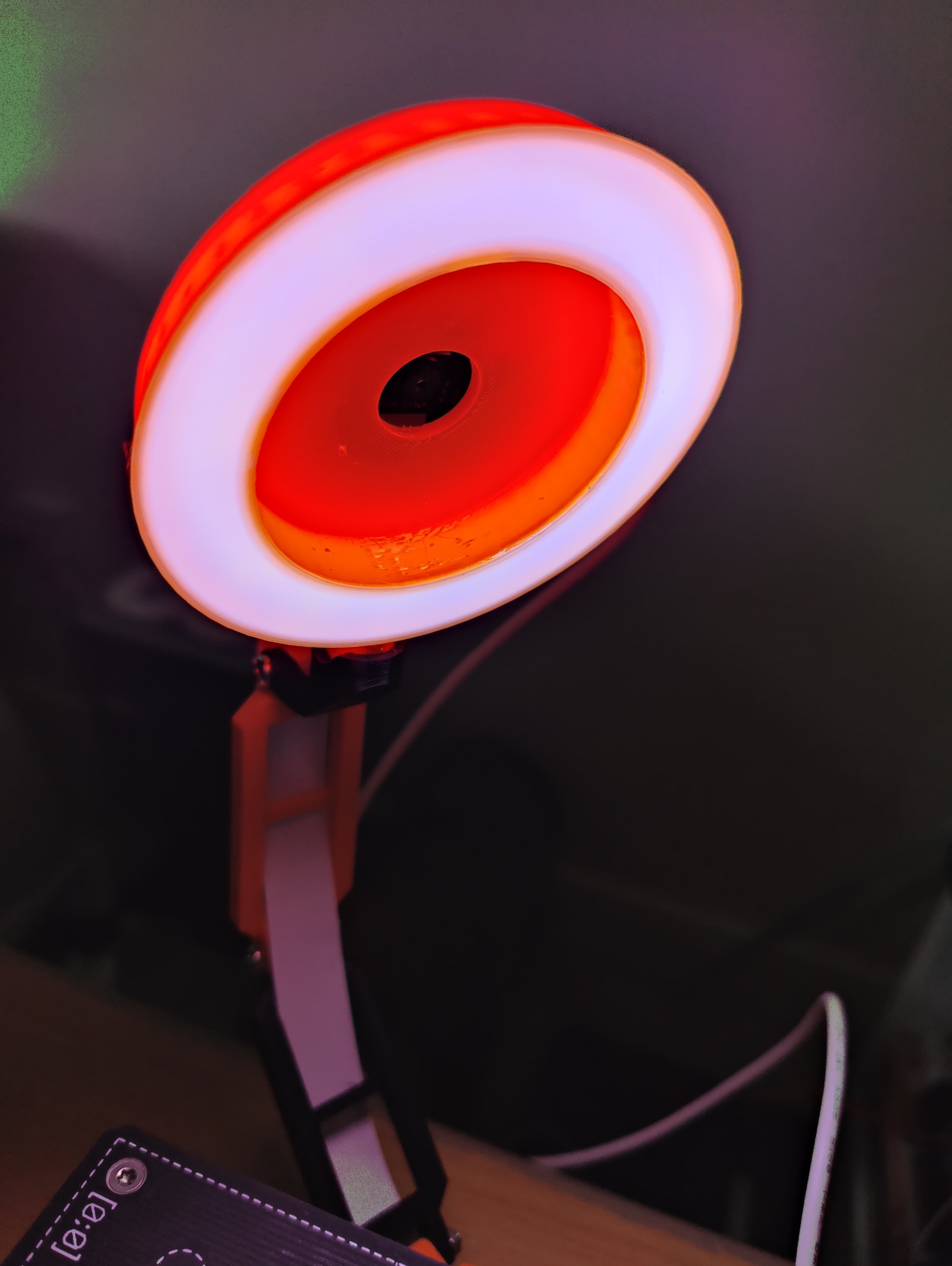 70mm Ring Light For Prusa Mini Raspberry Pi Camera Mount 3D model thumbnail