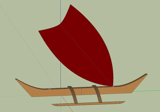 Outrigger Canoe (Proa)