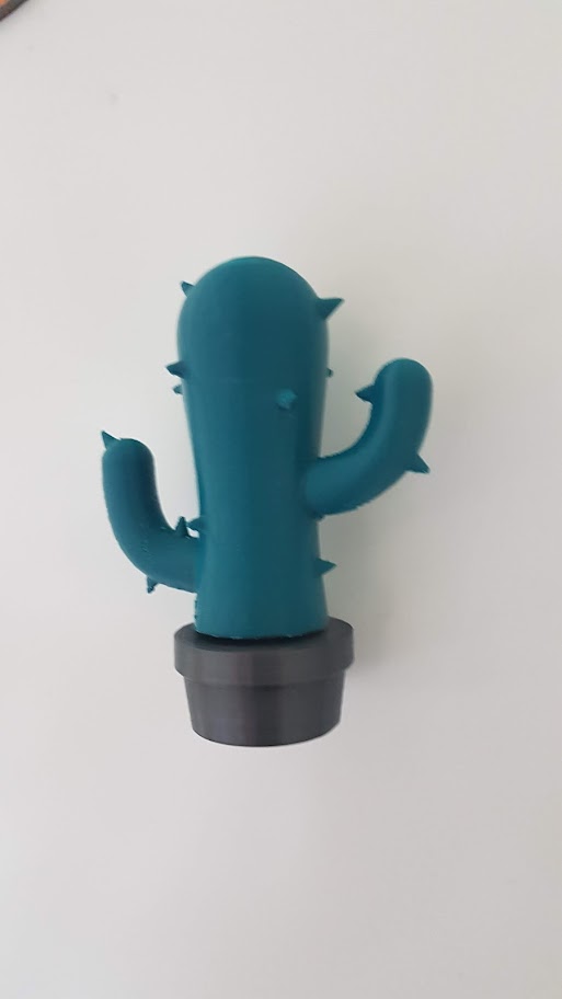 Miniatura 2 do modelo 3D Magnetic Cactus Pot