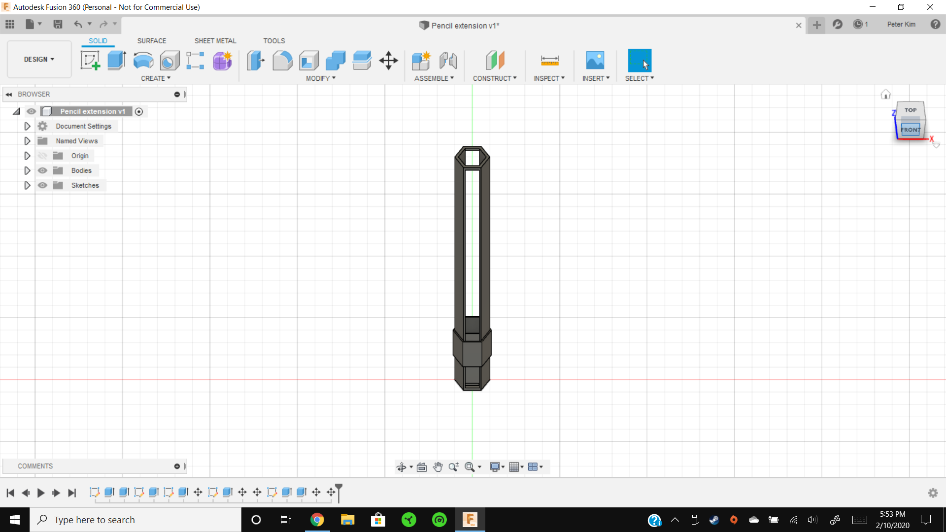 Pencil Stub Extension