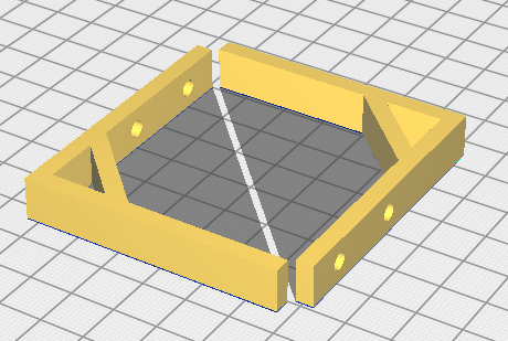 Miniatura 2 do modelo 3D Simple mini shelf
