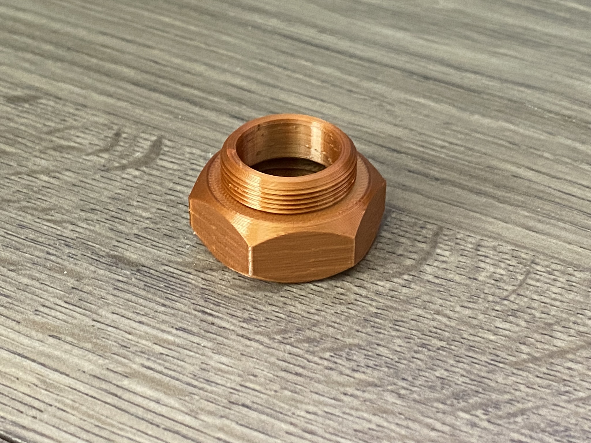 Garden hose female to faucet male threaded adapter (3/4GHT - 15/16" faucet)