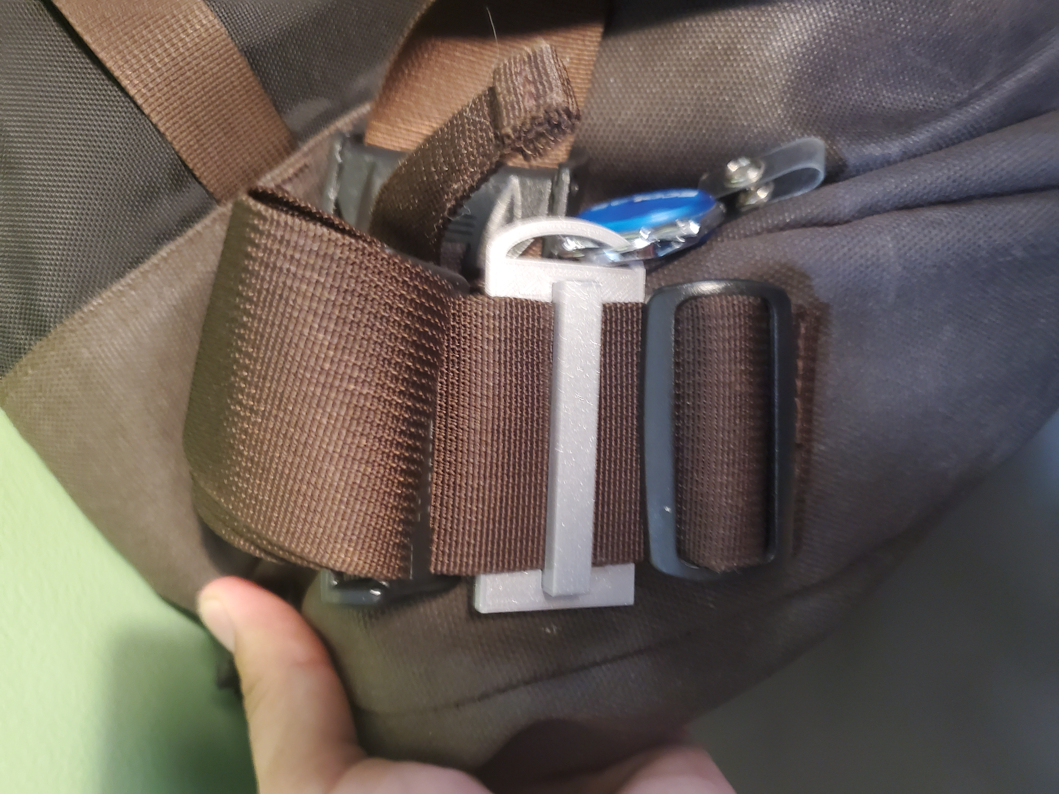 Badge Loop for 2 inch Webbing
