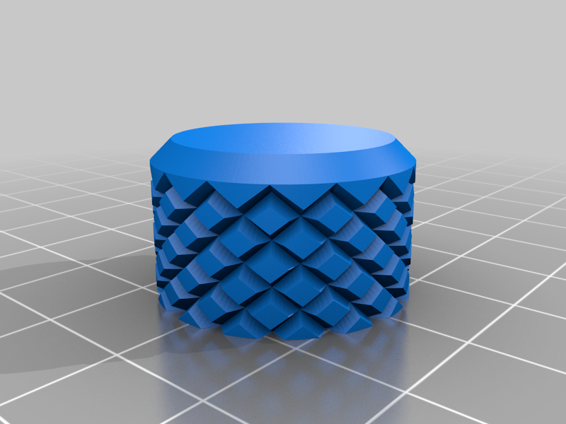 Knurled Bolt by Julian Genton Download free STL model