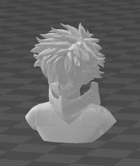 Buste de Sasuke by TiTou_Maker_3D, Download free STL model