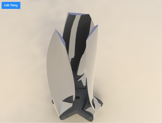 Folding propeller