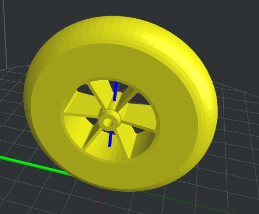 Wheel for RC model