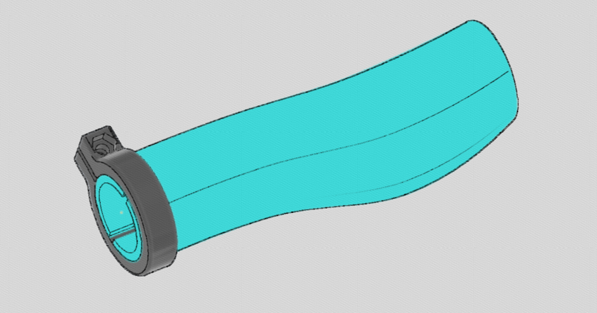 Bicycle handlebar grips by CK Download free STL model