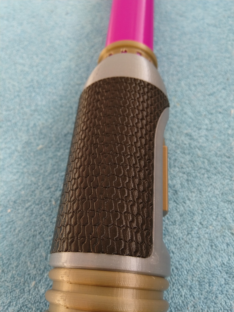 Collapsing Mace Windu lightsaber by Tomaskom Download free STL model