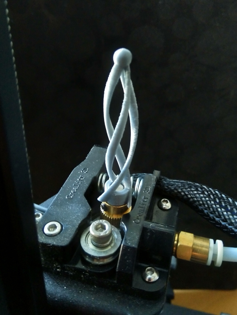 Extruder spinner spiral - movement visualization - Ender 3