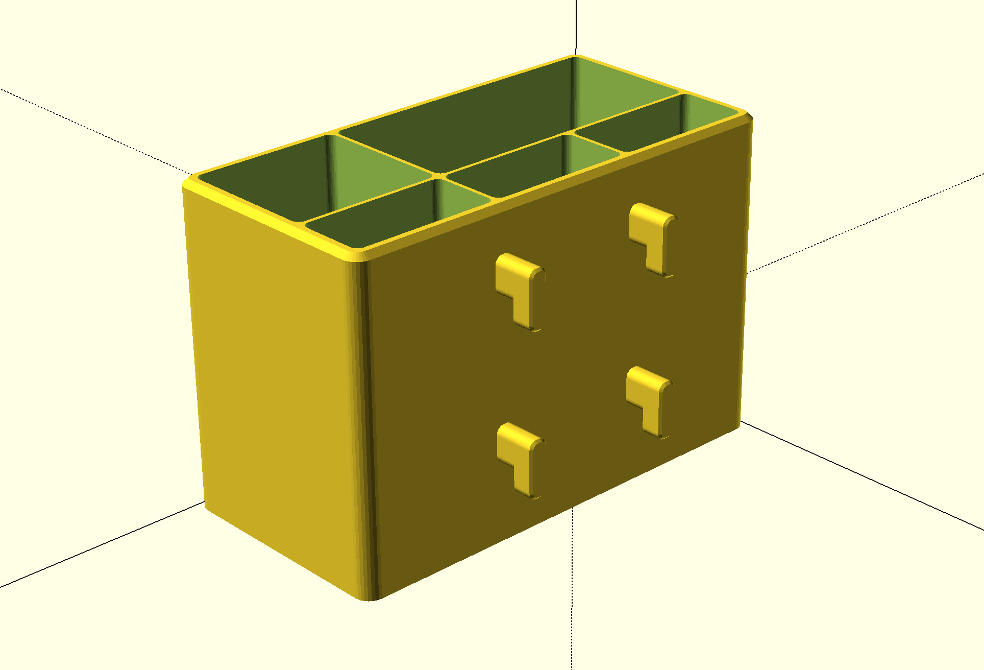 SKÅDIS Box (OpenSCAD) — miniatura 22