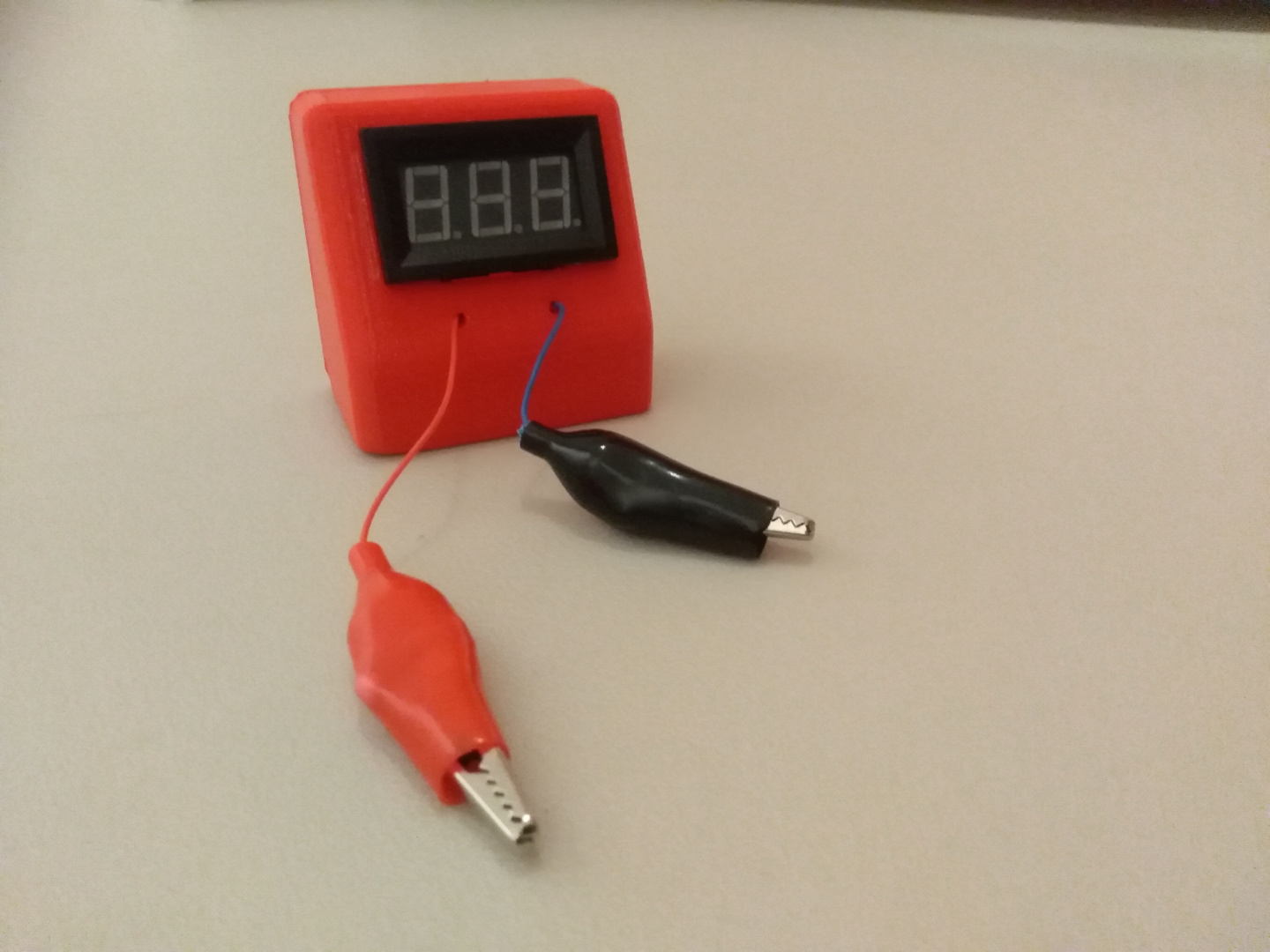 Battery tester / Volt meter by Creative Electronics | Download free STL ...