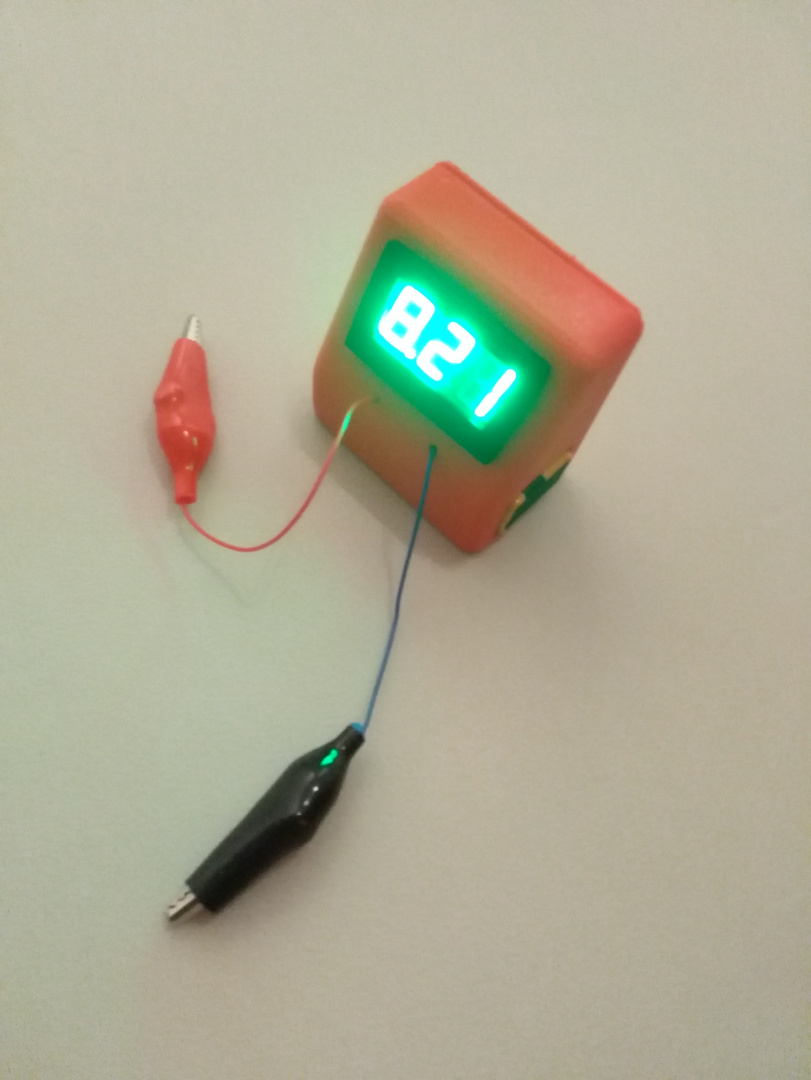 Battery tester / Volt meter by Creative Electronics | Download free STL ...