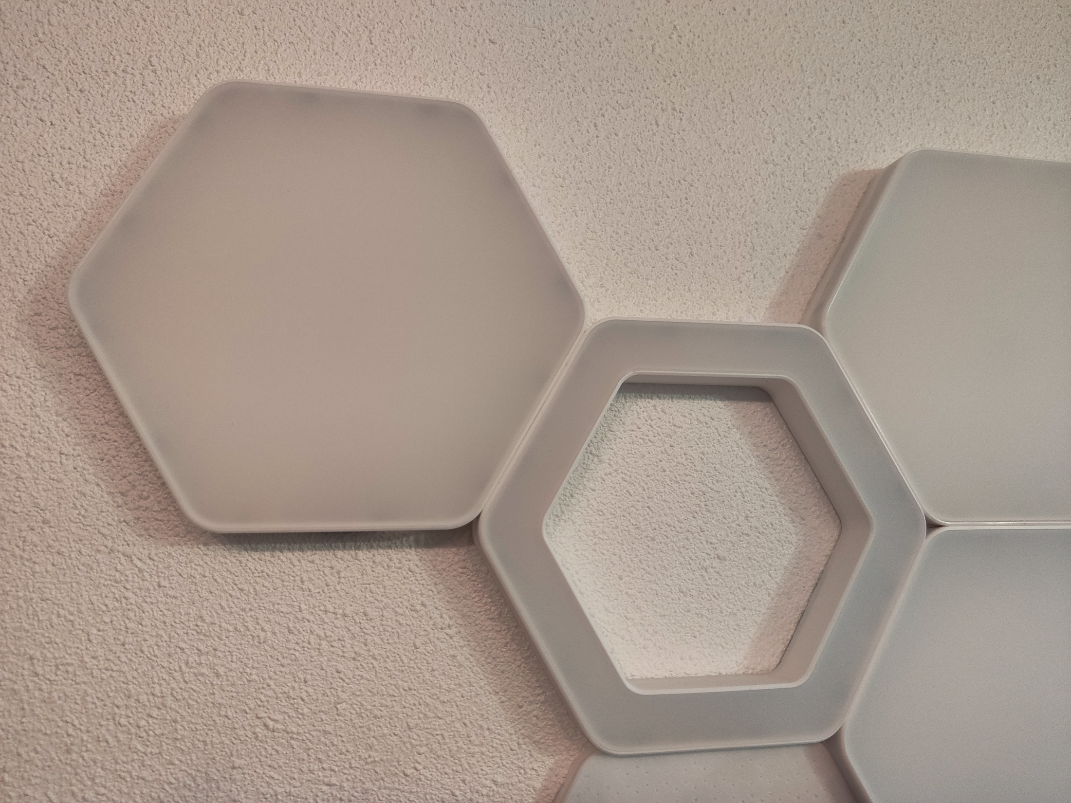 Miniatura 3 do modelo 3D Hexagonal light panels