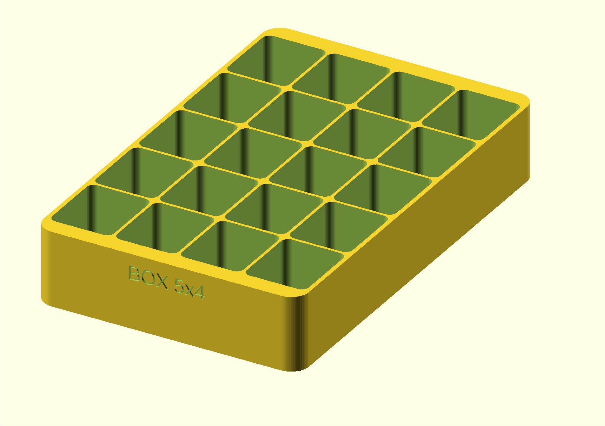 Miniatura 9 do modelo 3D Parametric modular boxes v2