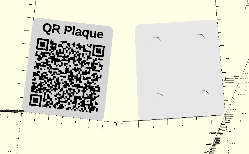 Customizable Generator of QR Code Plaques - ROUND Magnets