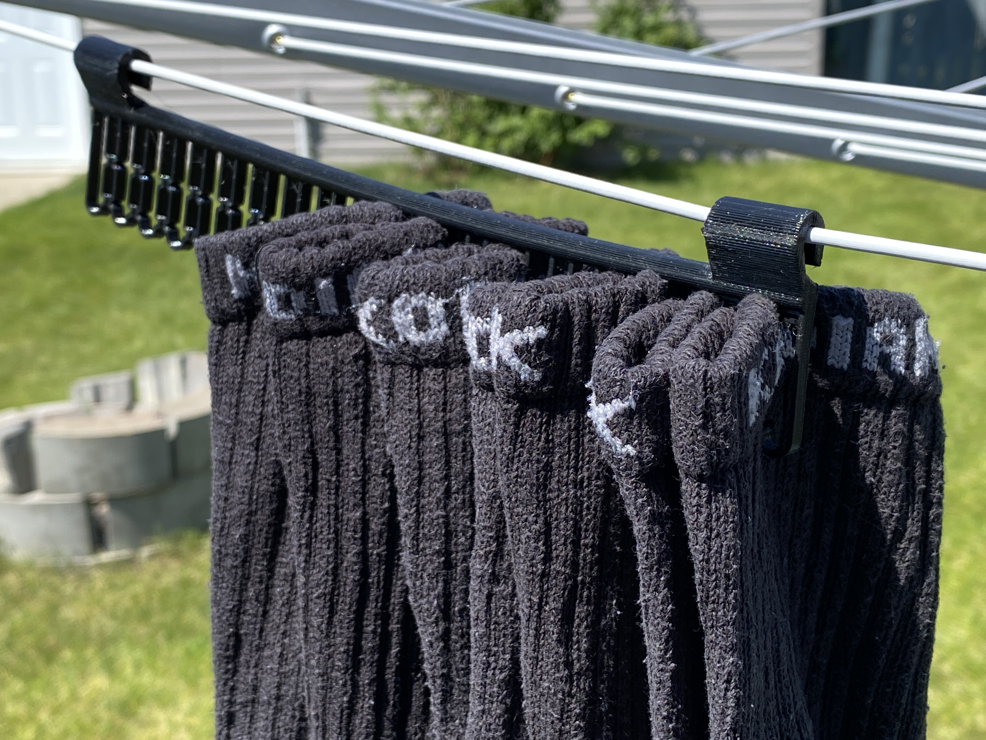 Sock Clips for Clotheslines