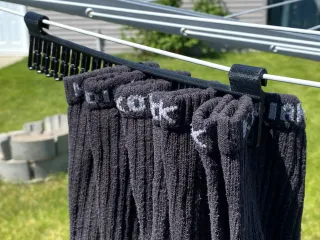 Sock Clips (Improved V3.1) for Drying Rack by Bike Cyclist, Download free  STL model