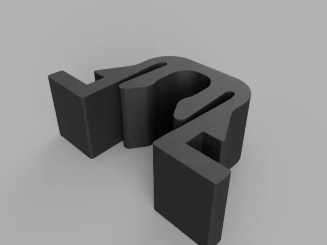 NCASE M1 and Lian Li PC-Q33 side panel clips (may fit other lian li cases)