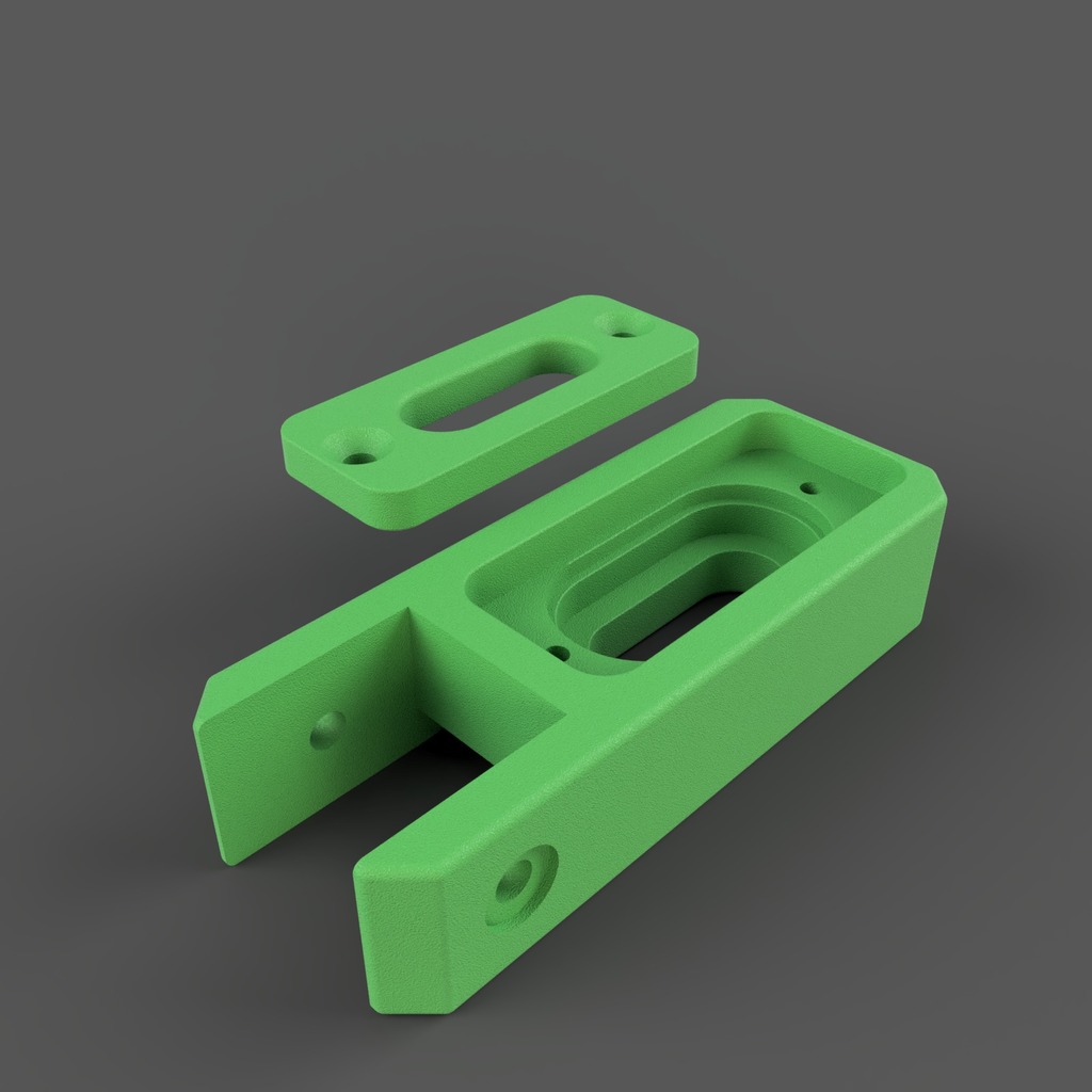 Lead screw floating guide 2020 side - Z top mount