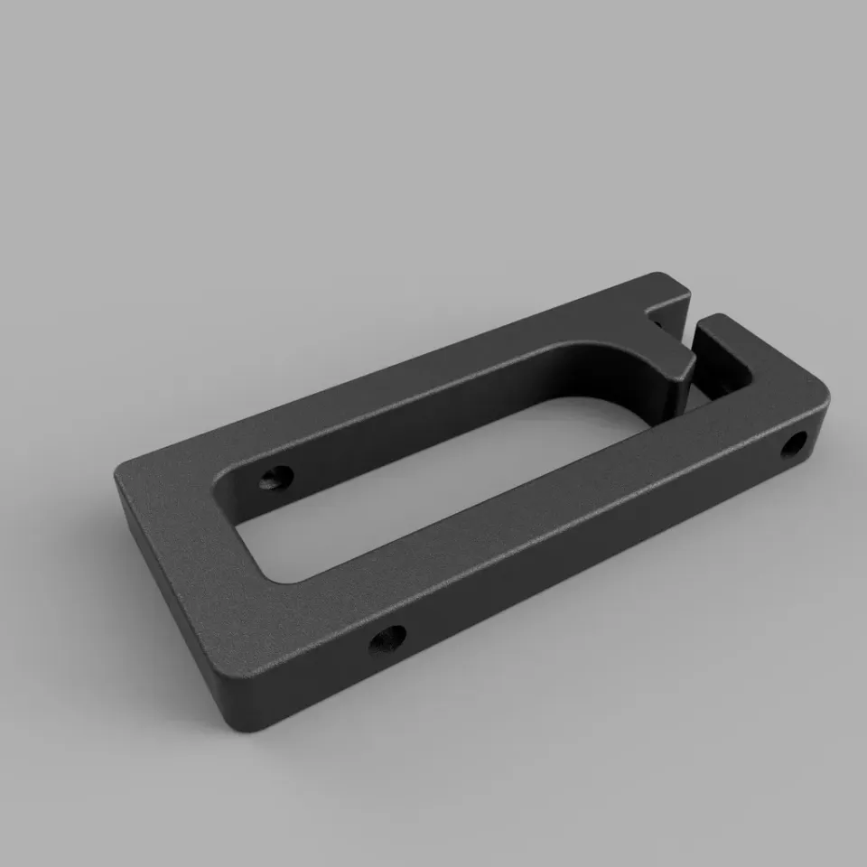 Under-Desk Cable Holder by Gianni Born, Download free STL model