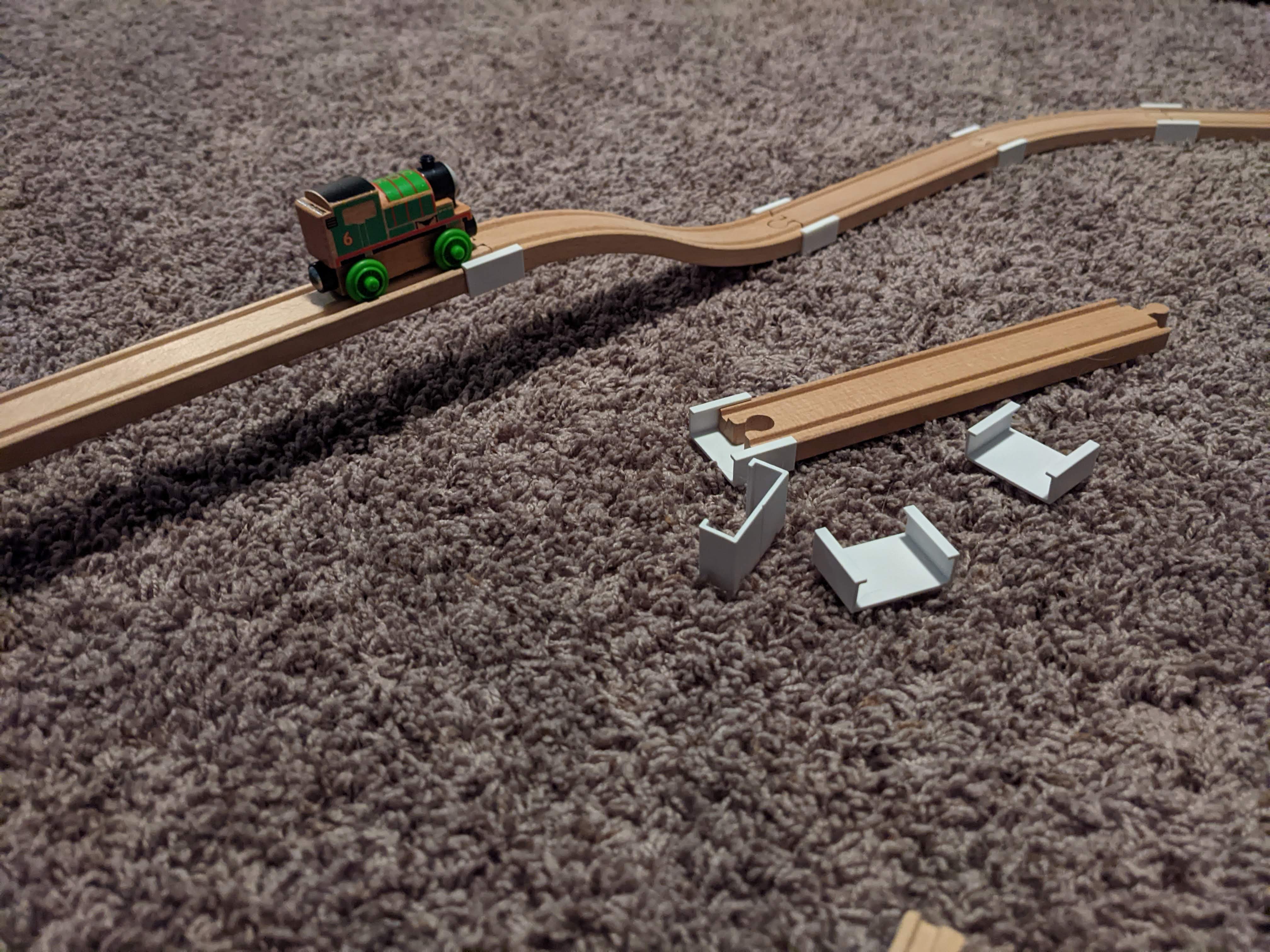 Clip for Wooden Train Track