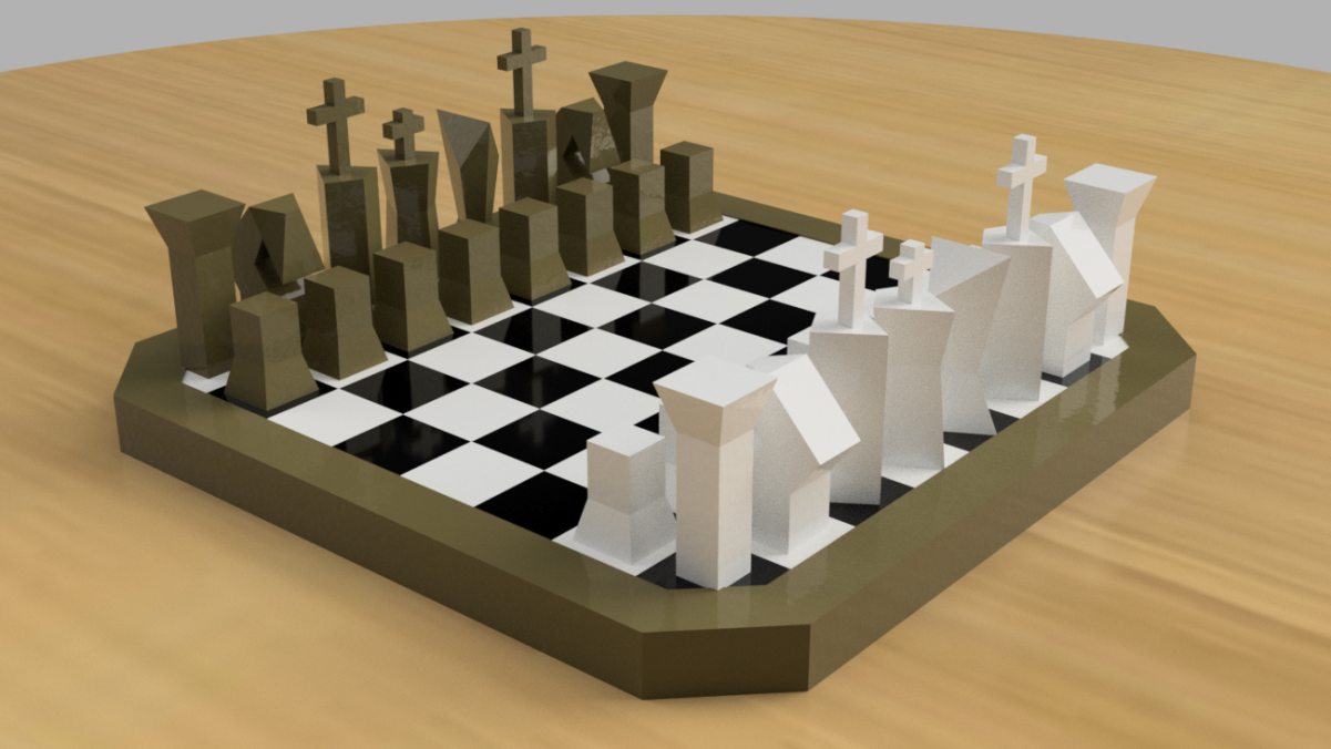 Oldschool Runescape Chess Set