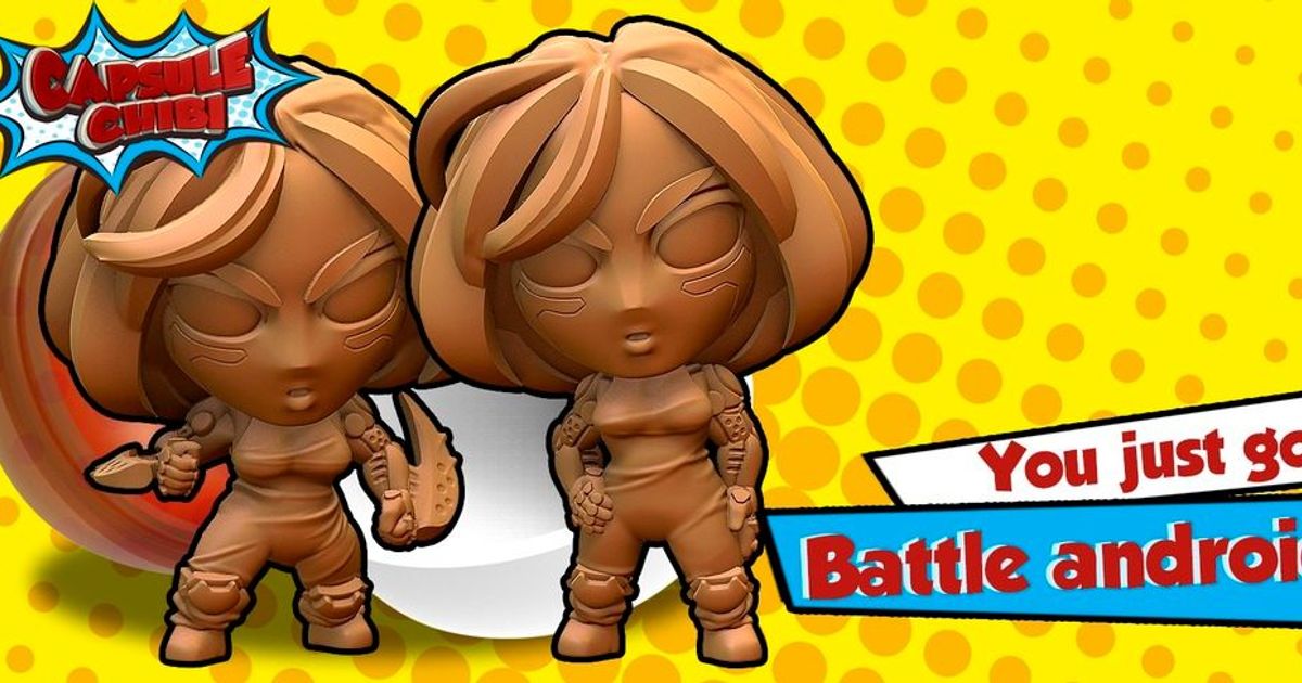Battle Android por Heribertohobby | Descargar modelo STL gratuito ...