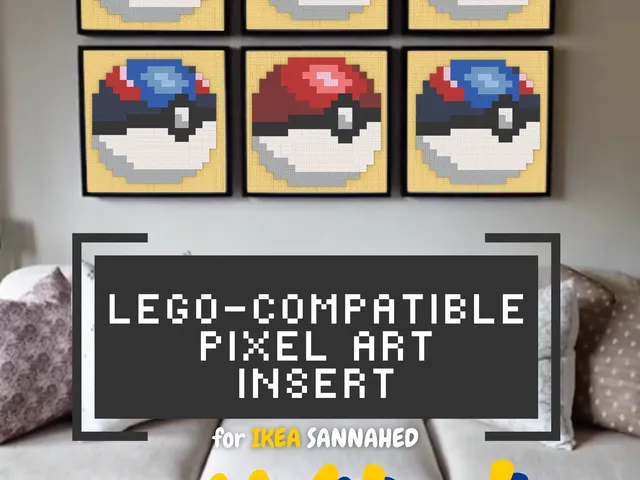 LEGO-Compatible IKEA SANNAHED Insert (50cm / 19 ¾″)
