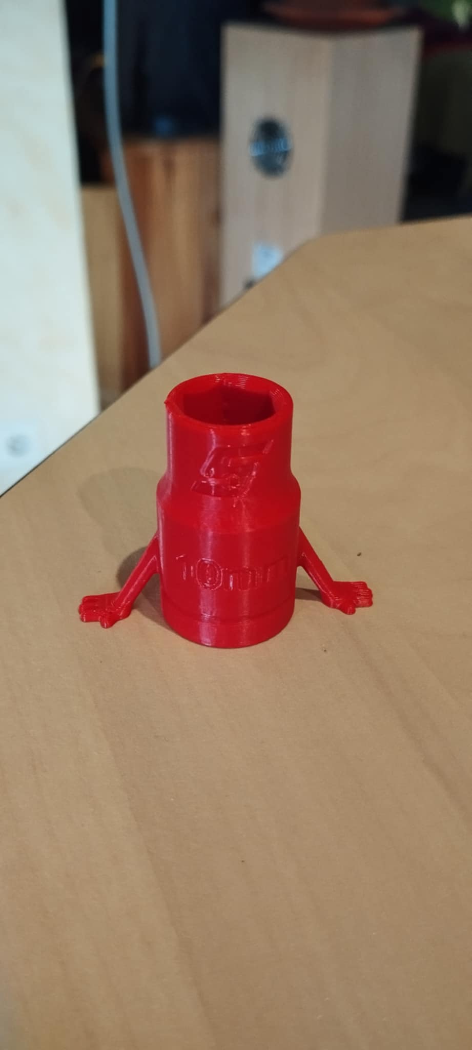 Miniatura 2 do modelo 3D 10mm socket buddy - Without legs
