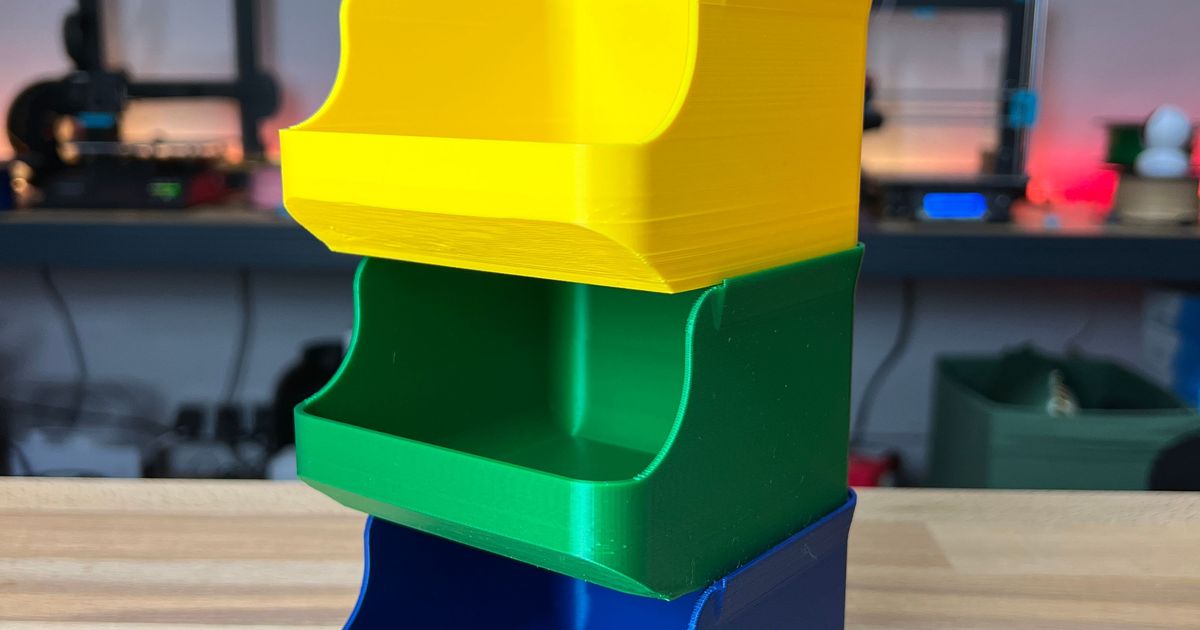 Sorting Tray (stackable and scaleable) by PrintBrothers3D Download