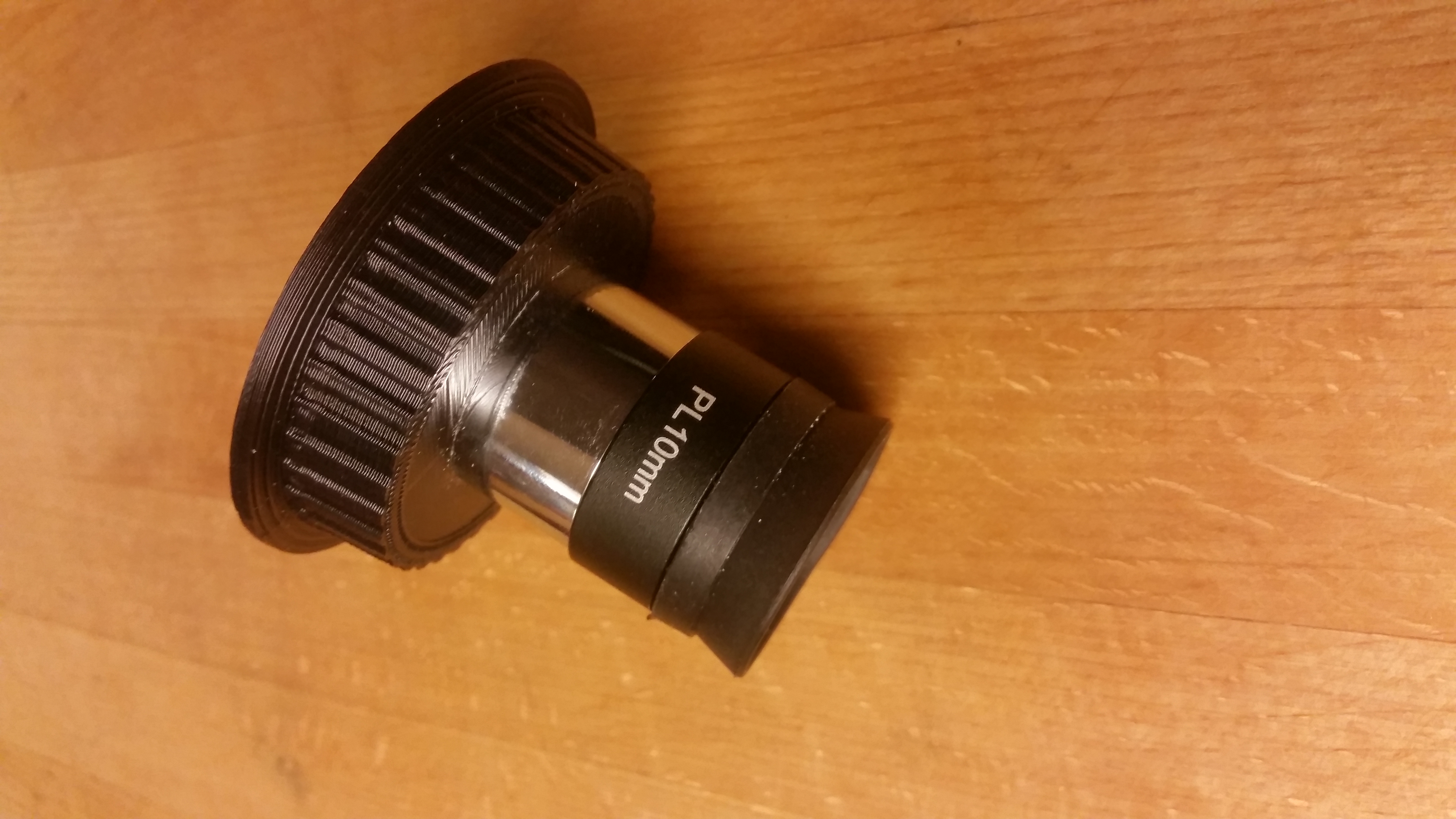 Canon lenscap / telescope 1.25" eyepiece adapter