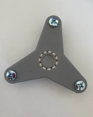 Fidget Spinner with 3D printed Bearing