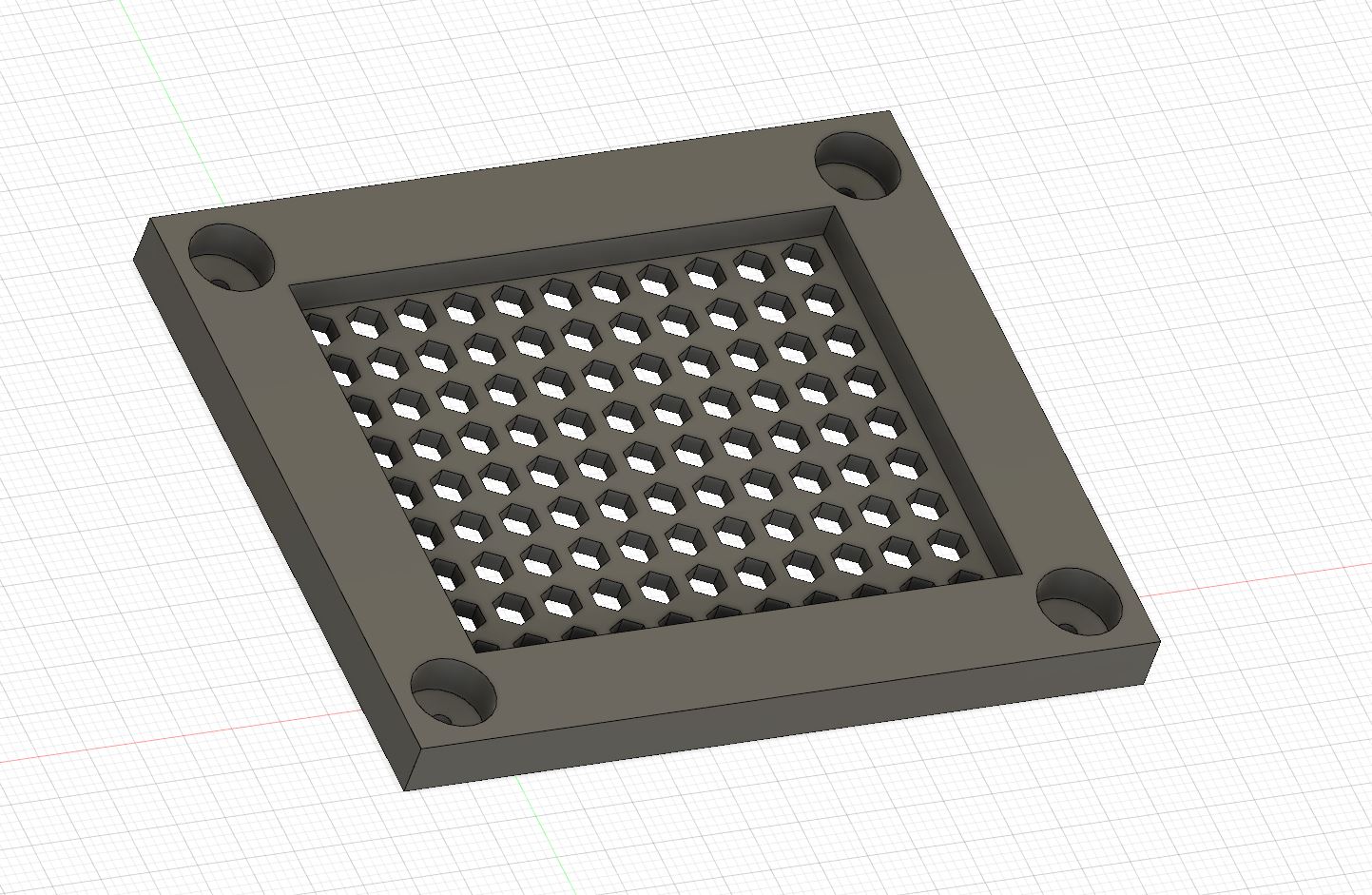 Einsy Dust Grid / Mesh for PrusaBox by PrinterBox