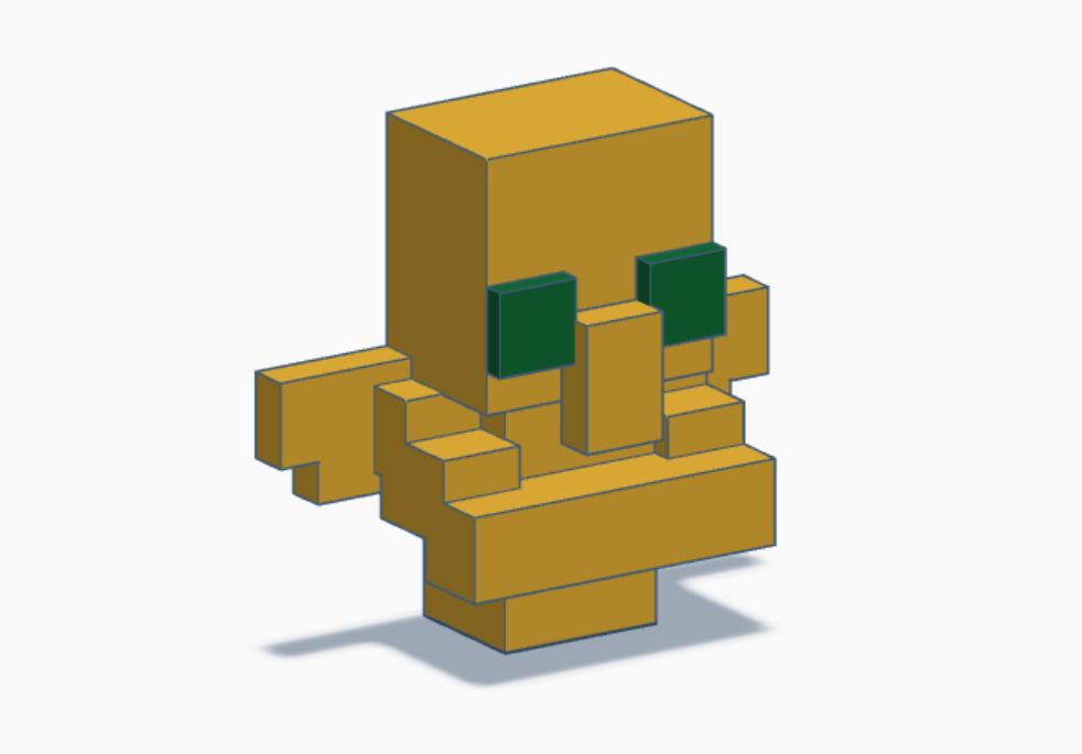 Minecraft Totem of Undying 3D magnet