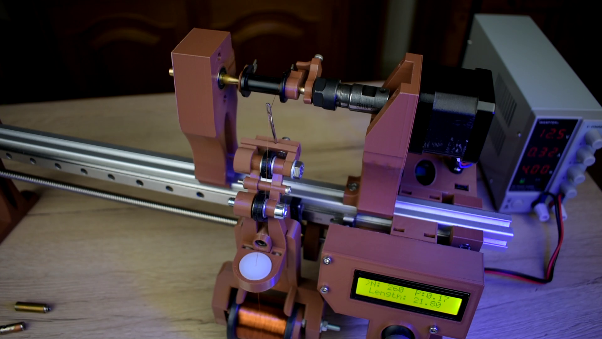 CNC controlled coil winding machine by DesignCircle, Download free STL  model