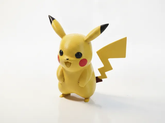 Pikachu Figurine Pokemon 3D Printable