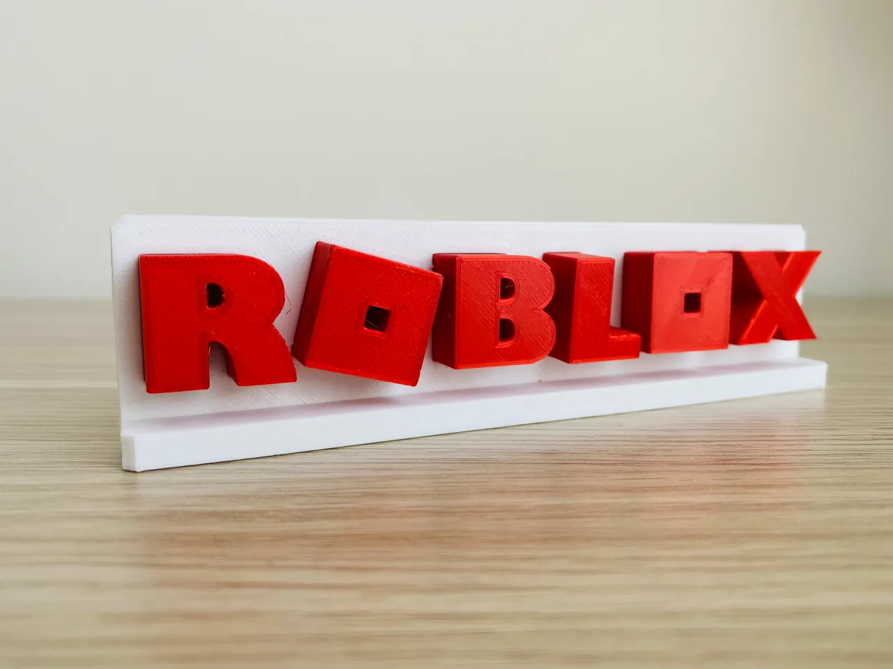 Roblox Logo by BTR3D, Download free STL model