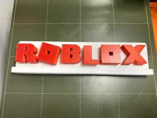 Roblox Logo by ToxicMaxi, Download free STL model