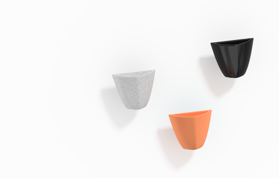 Miniatura 4 do modelo 3D Magnetic Flowerpot