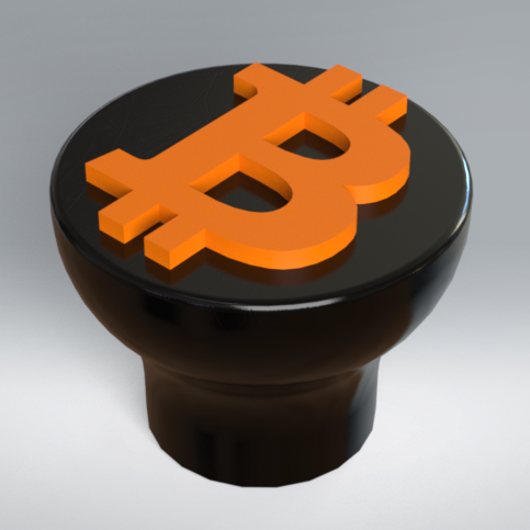 Bitcoin Valve Stem Cap