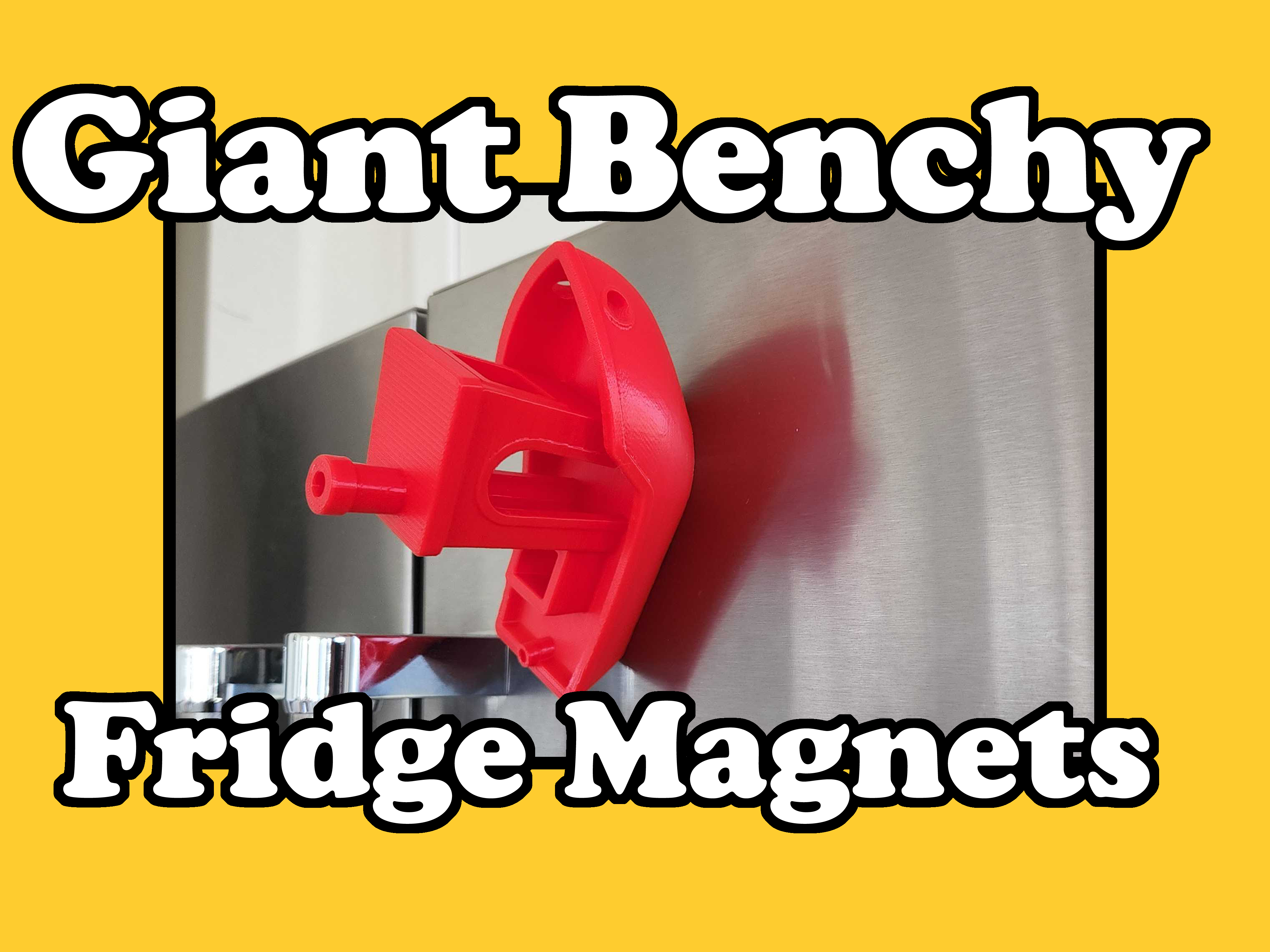 Giant Benchy Fridge Magnet