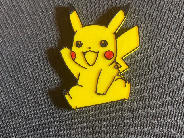 Pikachu Refrigerator Magnet