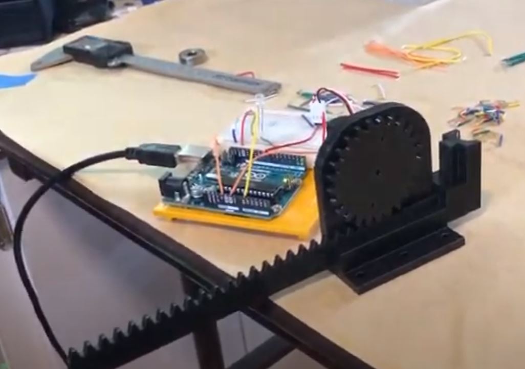 Rack and Pinion Plotter